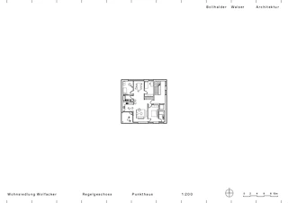 Regelgeschoss Punkthaus 