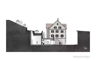 Querschnitt II / Ansicht West