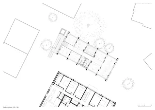 Studentenwohnen 1. Obergeschoss 1/200