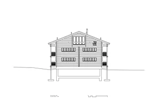 Façade nord