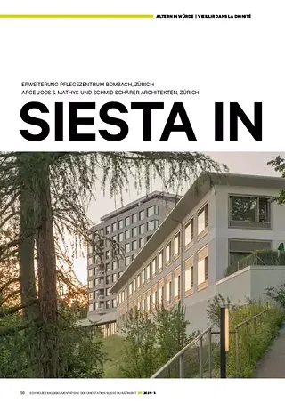 Magazine de la Documentation suisse du Bâtiment 2021 - 5