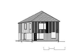 Façade sud