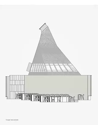 Coupe salle du Grand Conseil