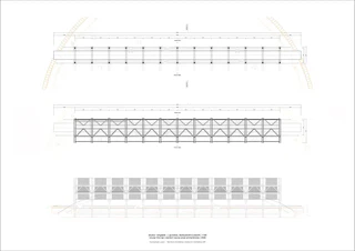 Plan et élévation – Structure «Longtable»