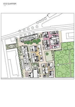 Plan aménagements extérieurs