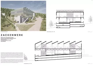 Zackenwerk – Projekt von Isabelle Bourgeois, Moana Schüpbach, Sascha Ackermann, Corina Birchmeier, Flurin Gasser und Lukas Mezenen