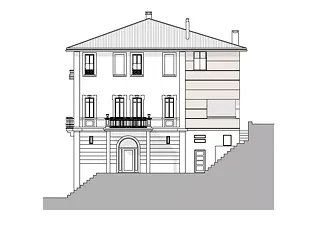 Façade nord-est