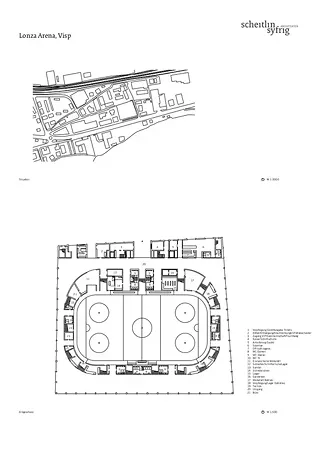 Plandokumentation, Lonza Arena