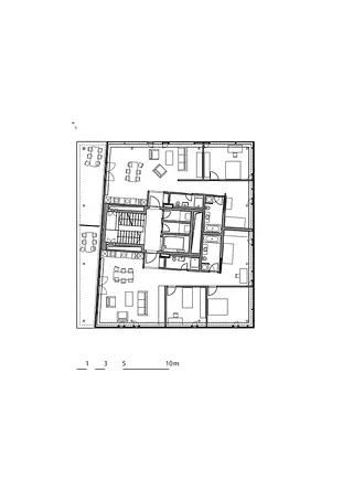 Wohnung Kopfbau, 3. OG