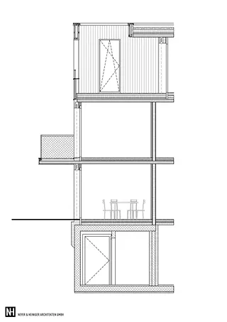 Coupe façade