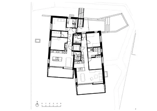 1. Obergeschoss 1:100