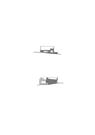 Süd-Nord-Fassade