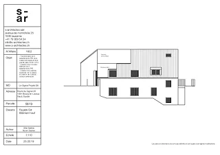 Villa B Ostfassade