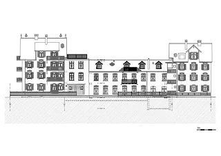 Façade est, Ensemble