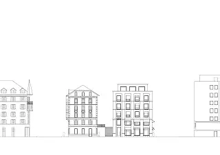 Nordfassade 1:100