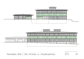 Süd- und Ostfassade