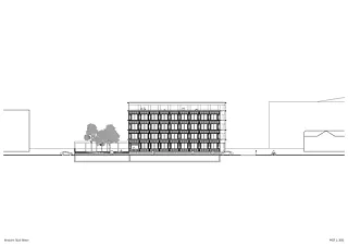Façade sud-ouest