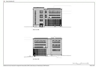 Façade nord-est & sud-ouest
