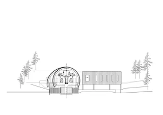 Façade nord-est