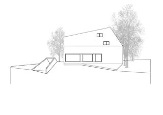 Silver house Ansicht Nordost