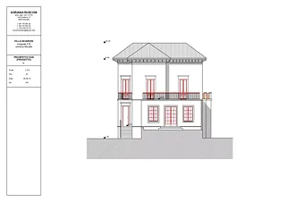 Südfassade projektiert