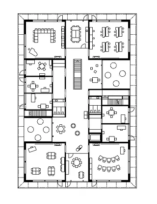 Plan étage supérieur