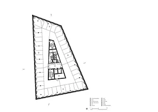 Grundriss 1. und 3. Obergeschoss