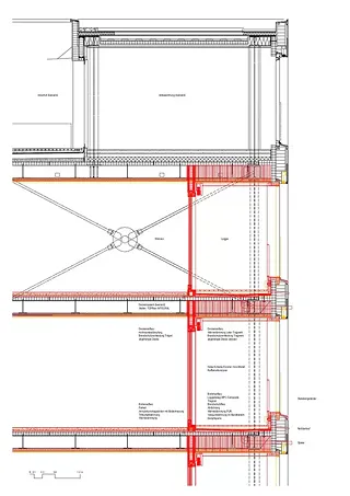 Detailplan Loggia