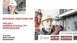 Referenz Projekt Siemens  BT@Zug TP1 [Bürogebäude]