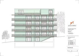 Façade sud-est