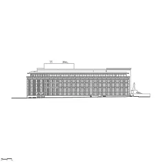 Südwestfassade