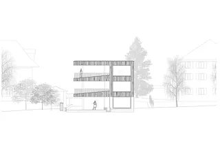 Façade sud