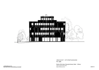 Maison en fond de cour