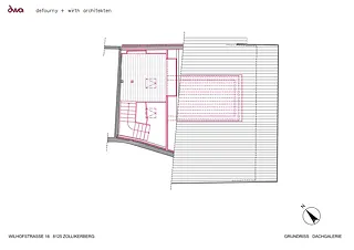 Grundriss Dachgalerie