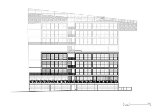 Südfassade 1:200
