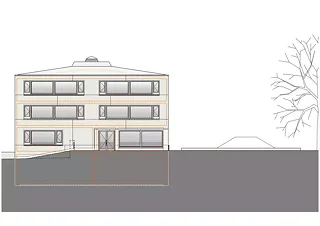 Façade nord