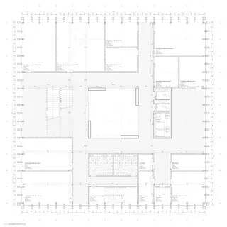 Grundriss Schulgeschoss 1:50