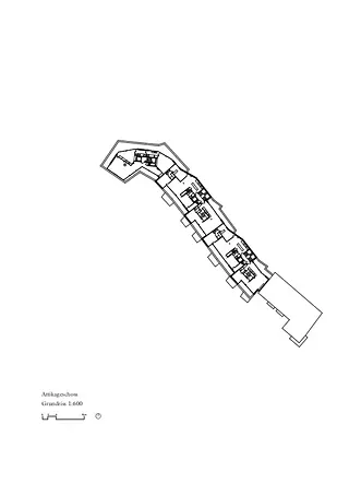 Grundriss Attika