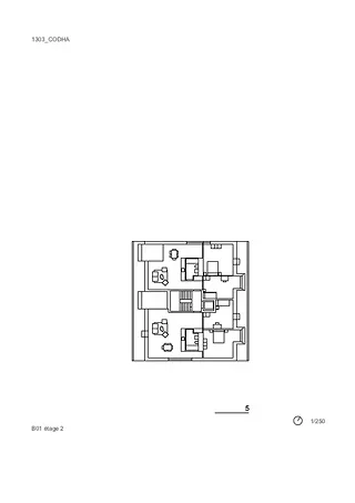 Plan des combles Bâtiment 1
