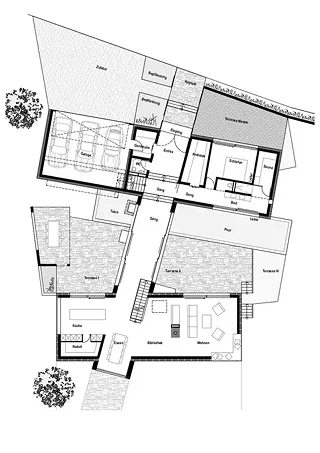 Plan rez-de-chaussée