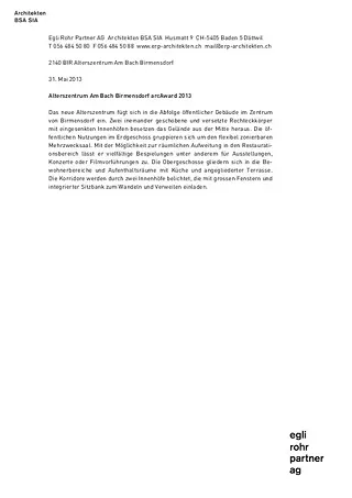 Projektbeschreibung