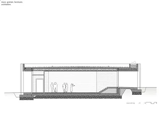 Coupe transversale aula