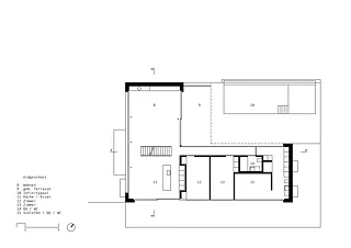 Plan du rez-de-chaussée