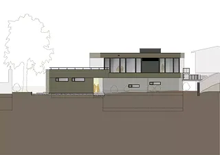 Façade sud