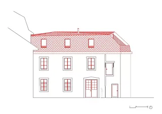 Façade cour