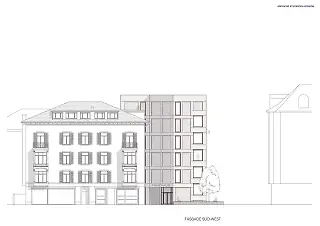 Süd-West-Fassade