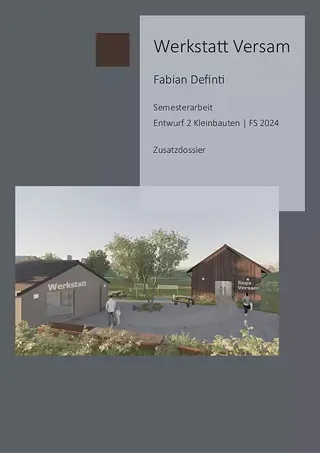 Begleitdossier, Fabian Definti