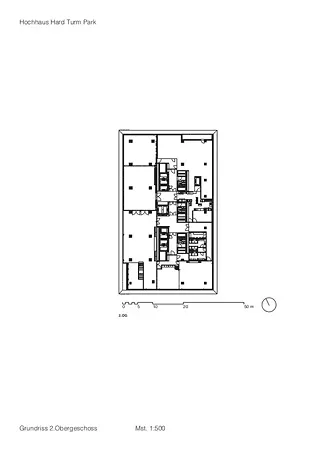 Grundriss 2. Obergeschoss_Gmür & Geschwentner Architekten