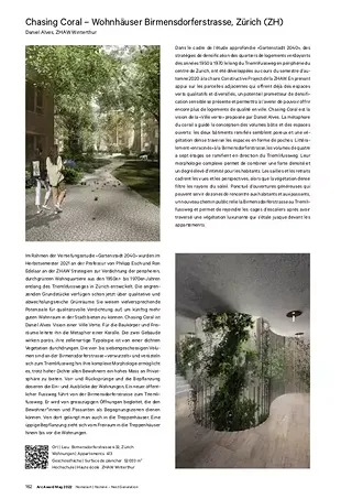 Das Projekt im Arc Award Mag 2022