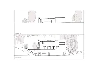 Fassade nord sud